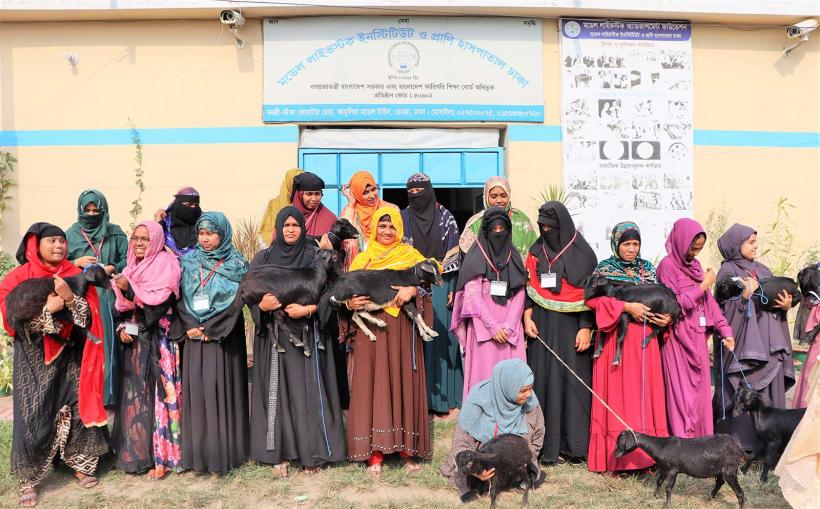 Training of Women in Goat Health and Management
